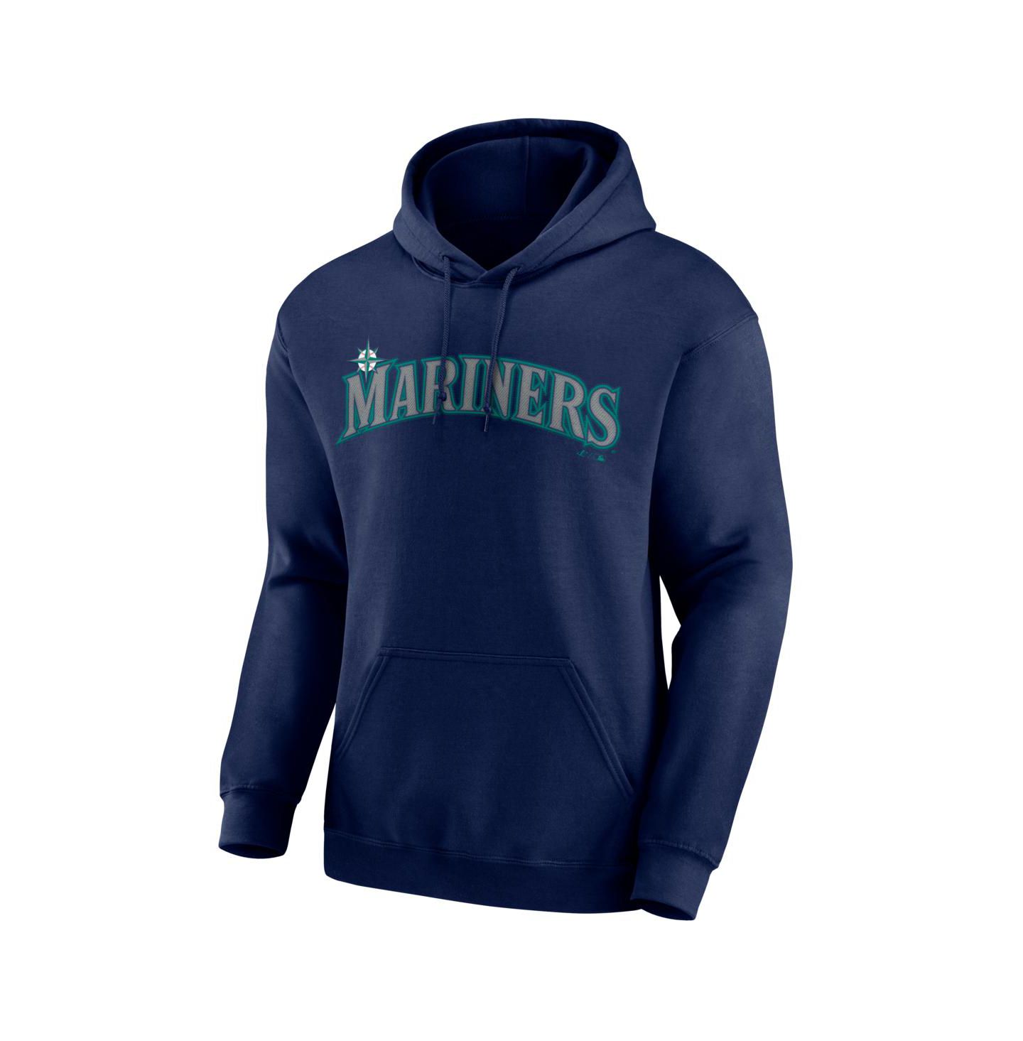 Мужское худи Logo Athletic Navy Seattle Mariners Wordmark — фото 2