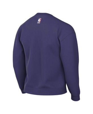 Men's Purple Charlotte Hornets Statement Edition Sweatshirt
