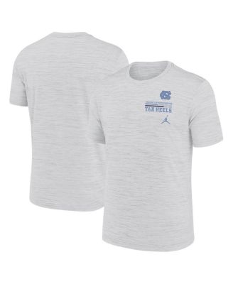 Men's White North Carolina Tar Heels Velocity Stacked Dri-FIT T-Shirt