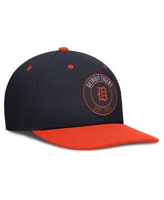 Men's Navy/Orange Detroit Tigers Cooperstown Collection Pro Dri-FIT Snapback Hat
