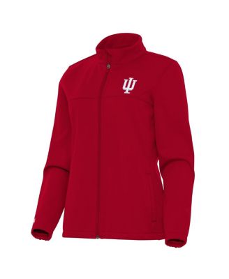 Women's Crimson Indiana Hoosiers Links 2 Golf Full-Zip Jacket