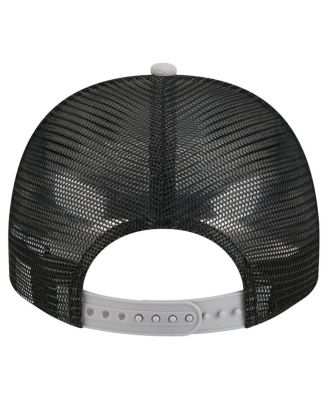 Men's Cream/Black Chicago White Sox Banner A-Frame 9FIFTY Trucker Snapback Hat