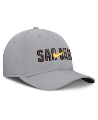Men's Gray San Diego Padres Primetime Dri-FIT Rise Bozz Flex Hat