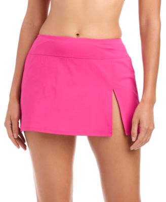 High-Waist Swim Skirt