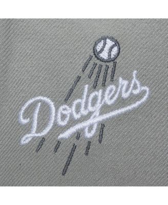 Men's Gray Los Angeles Dodgers Thunderstorm Head Coach Pro-Crown Adjustable Hat