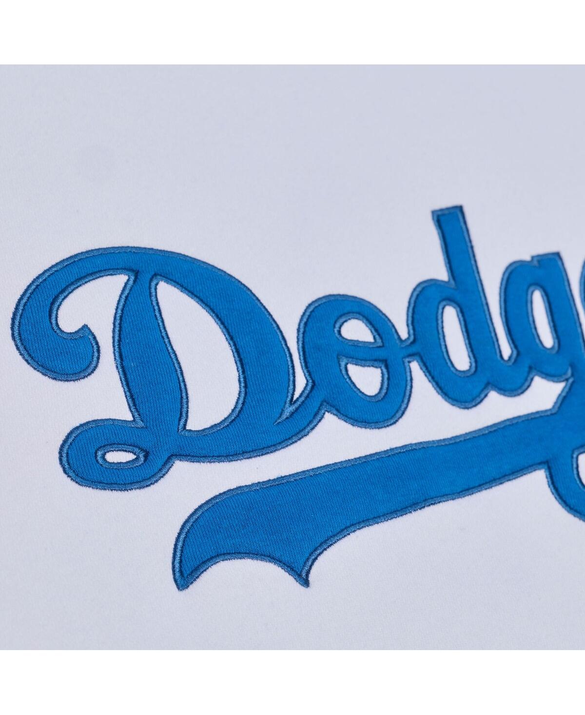 Mitchell & Ness Men's White Los Angeles Dodgers Arctic Fleece Sweatshirt