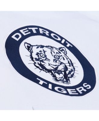 Men's White Detroit Tigers Cooperstown Collection Fleece Hoodie