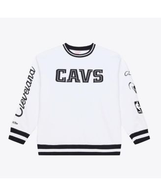 Men's White Cleveland Cavaliers Arctic Fleece Sweatshirt