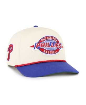 Big Boys and Girls Natural/Royal Philadelphia Phillies Frame Out Hitch Adjustable Hat