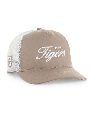 Men's Brown Detroit Tigers Foundational Mesh Hitch Adjustable Hat
