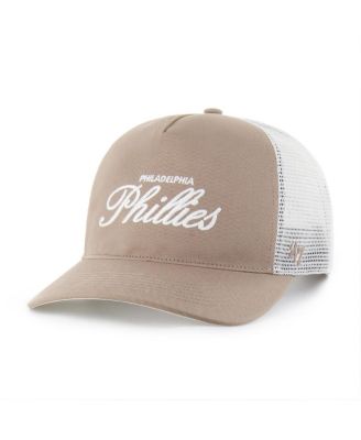 Men's Brown Philadelphia Phillies Foundational Mesh Hitch Adjustable Hat