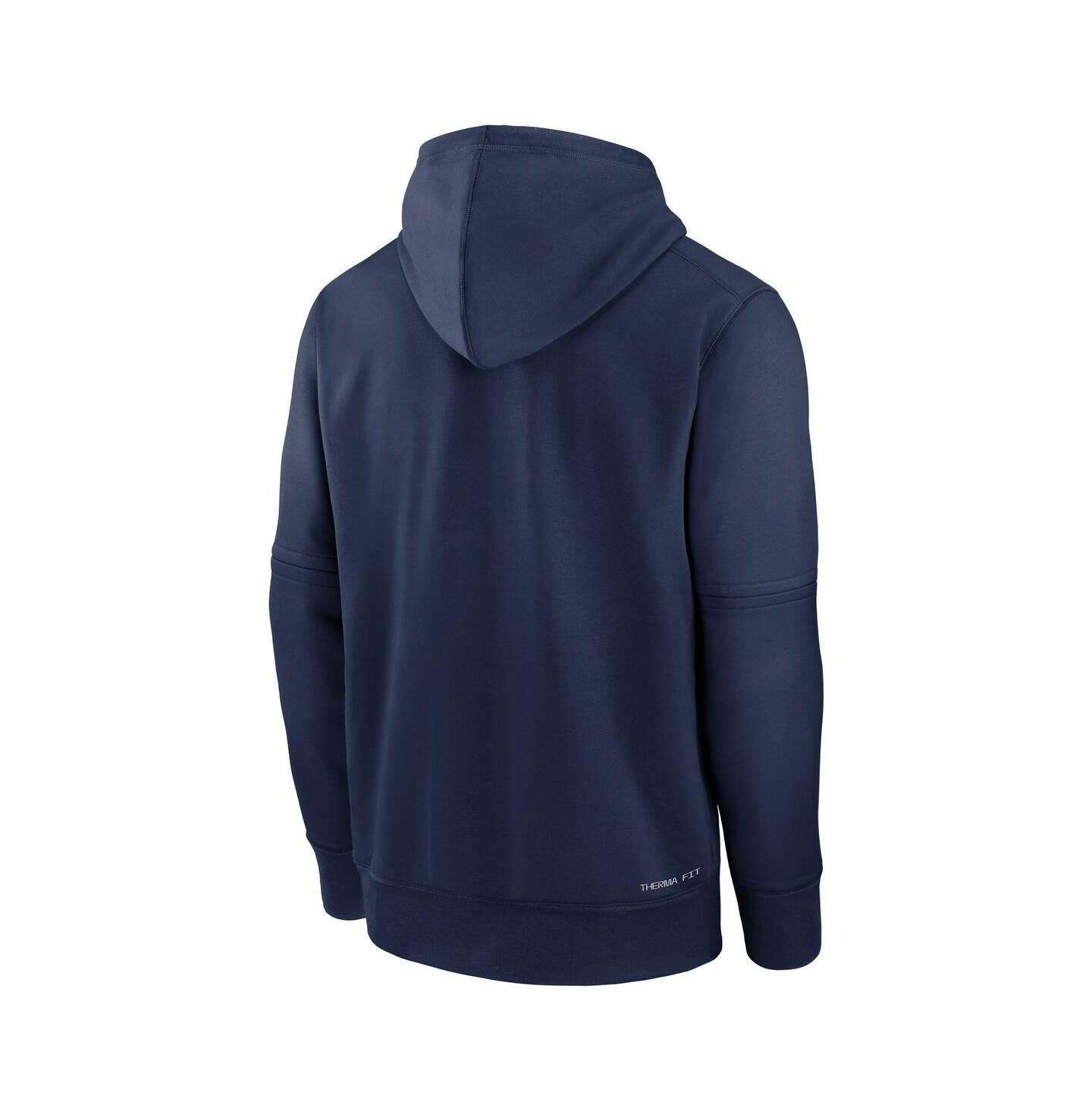 Мужское худи Nike Navy Boston Red Sox Authentic Collection Therma-FIT — фото 3