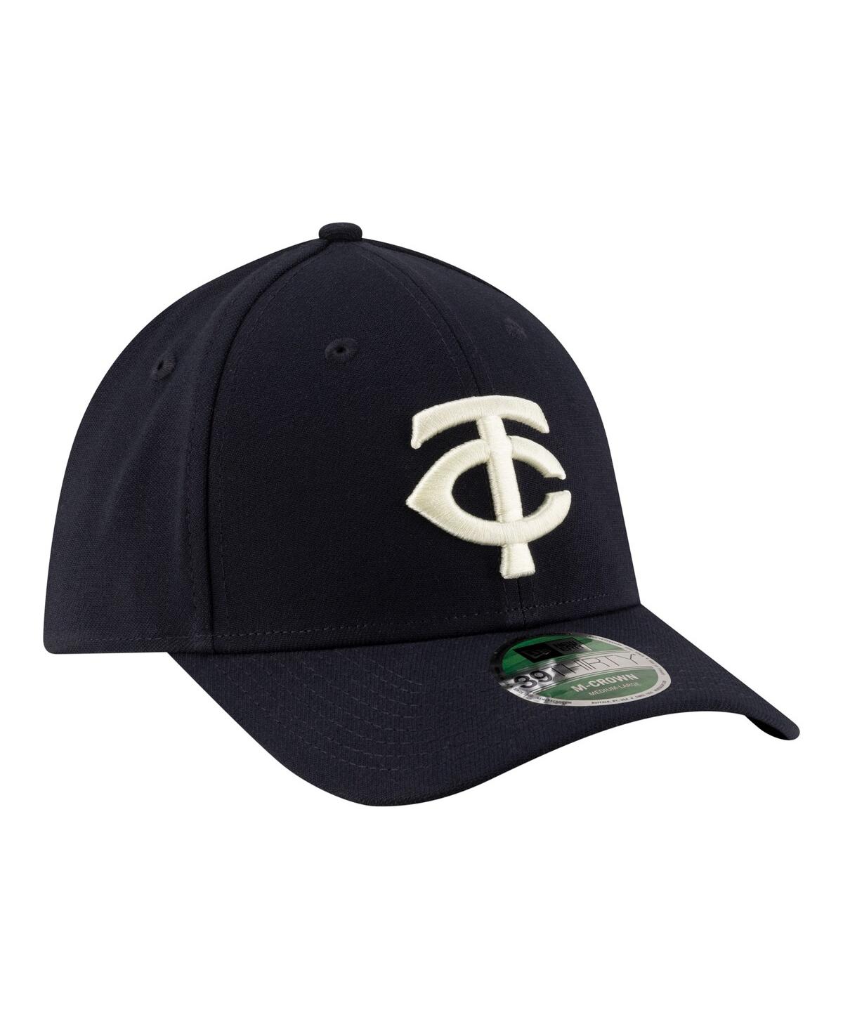 New Era Men's Navy Minnesota Twins Alternate Player Replica 39THIRTY M-Crown Flex Hat
