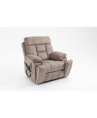 Old Age Electric Lift Chair, Flat High Density Foam Electric Sofa, with Heating and Massage Functions, 180 Degrees