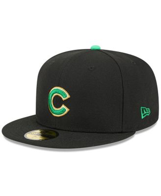 Men's Black Chicago Cubs 2026 St. Patrick's Day 59FIFTY Fitted Hat