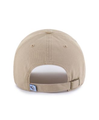 Men's Khaki Utah Mammoth Logo Clean Up Adjustable Hat