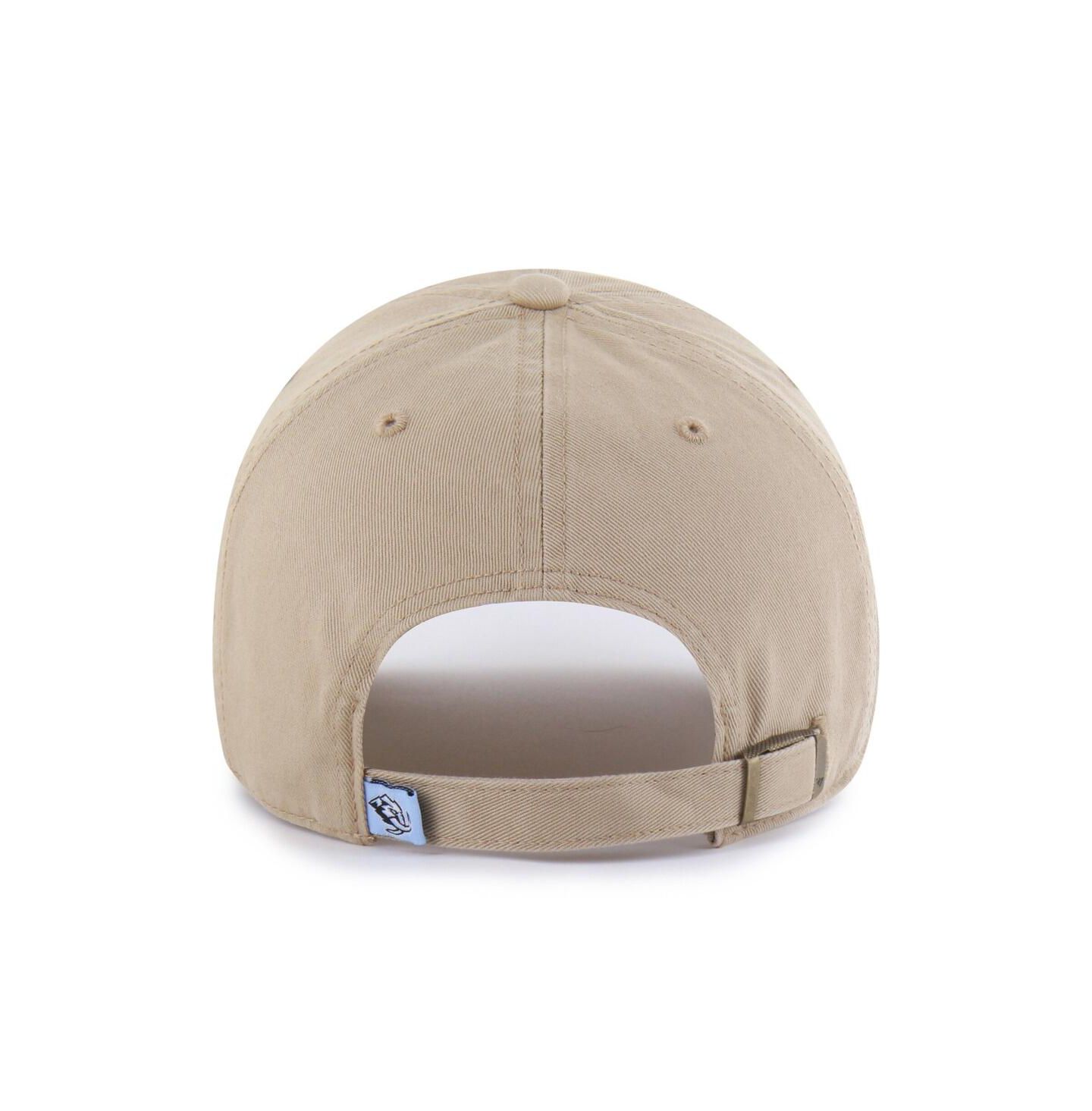Мужская кепка '47 Brand Khaki Utah Mammoth Logo Clean Up Adjustable Hat — фото 2