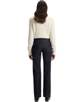 BOSS by Women's Stay Indigo Stretch Denim Slim-Fit Jeans