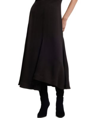 BOSS by Women's Keyhole-Neckline Soft Crepe Dress