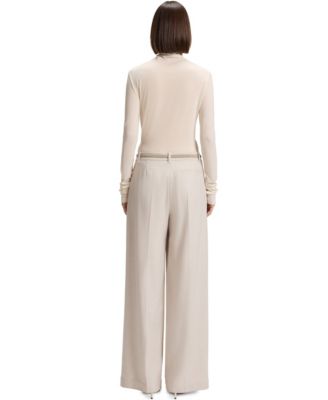 BOSS by Women's High-Neck Top In Soft Jersey