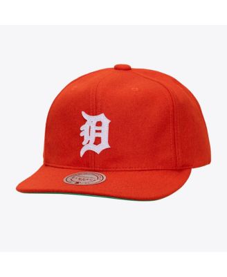 Men's and Women's Orange Detroit Tigers Vintage Fit Melton Wool Adjustable Hat