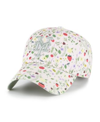 Big Girls Light Pink New York Mets Posey Clean Up Adjustable Hat