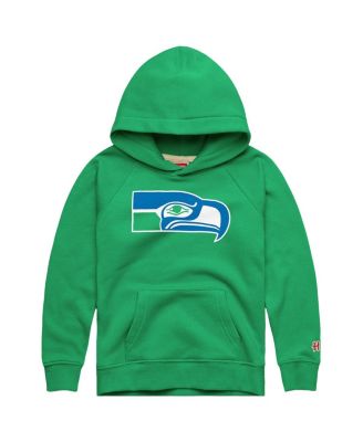 Big Boys and Girls Green Seattle Seahawks '76 Season Tri-Blend Hoodie