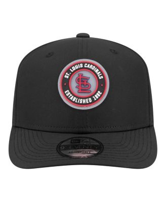 Men's Black St. Louis Cardinals Circle 9SEVENTY Adjustable Hat