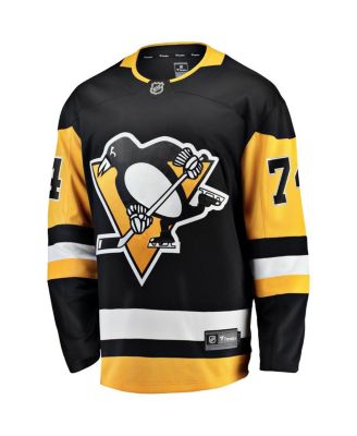 Men's Stuart Skinner Black Pittsburgh Penguins Home Breakaway Jersey