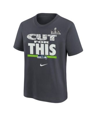 Big Boys and Girls Charcoal Seattle Seahawks Super Bowl LX Champions Parade T-Shirt