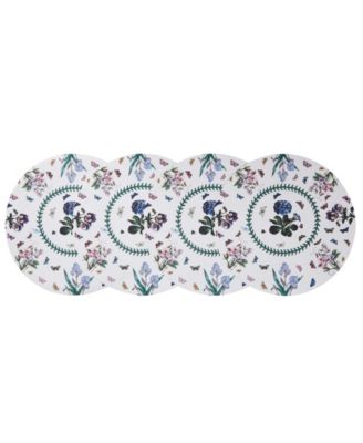 Botanic Garden Woven Braided Round Placemats, Set of 4