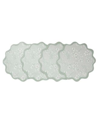 Provence Woven Braided Round Placemats, Set of 4