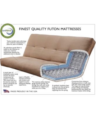 Lodge Frame with Oregon Trail Saddle Mattress