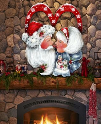 Merry Kissmas, Holiday Door Decor