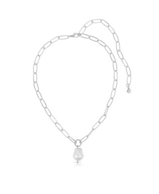 Single Freshwater Pearl Chain Necklace