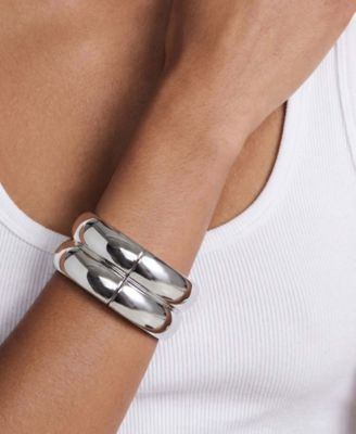 Simple Stack Bangle Bracelet Set