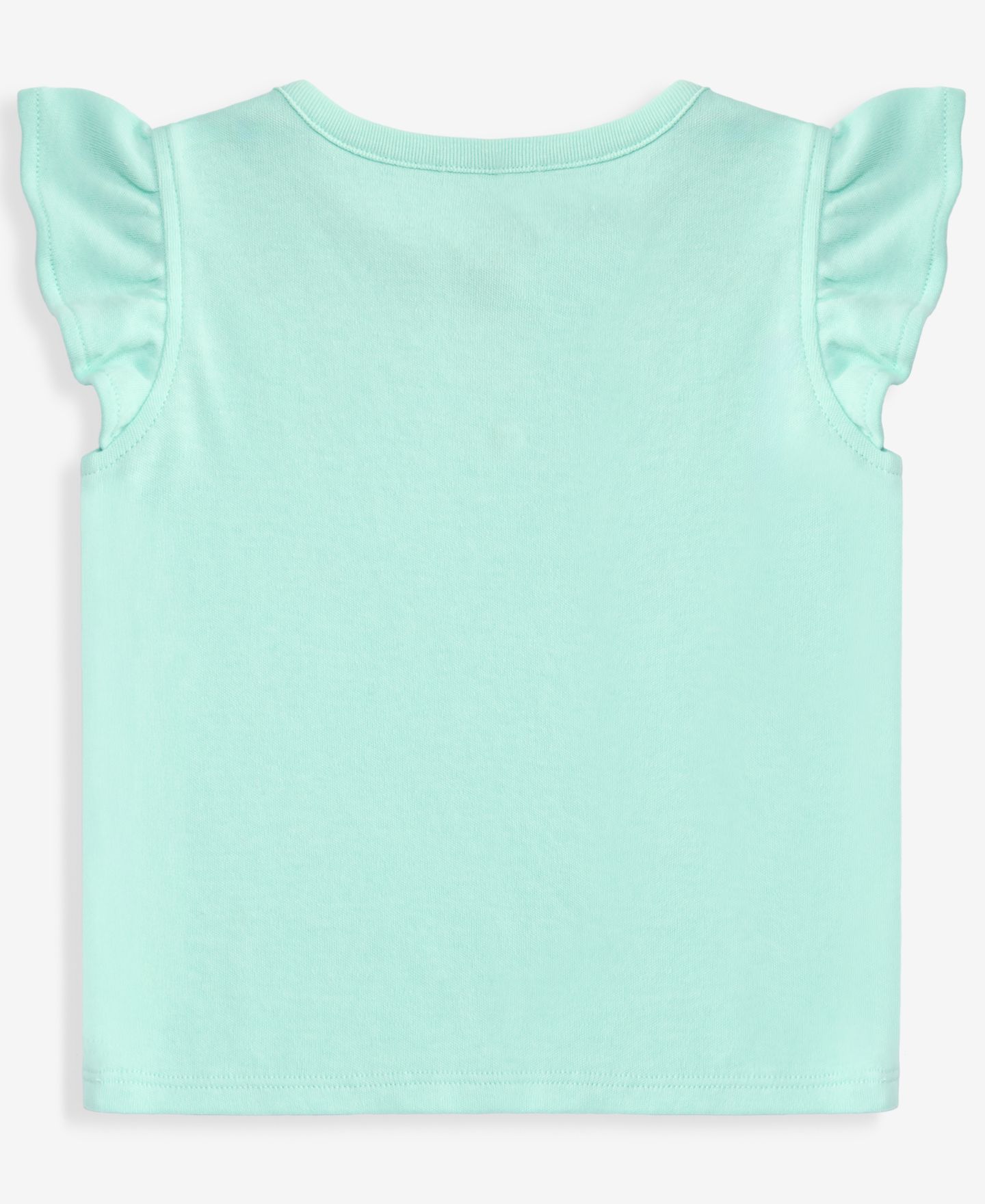 Футболка First Impressions Mix & Match Turtles Flutter-Sleeve T-Shirt для девочек-малышей, цвет: Gentle Lagoon — фото 2