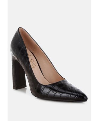 Women's Scheba Sleek Block Heel Pumps