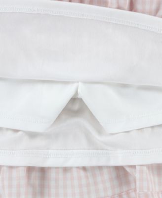 Toddler Girls' 2T-5T Crewneck Sweatshirt and Skort, 2-Piece Set