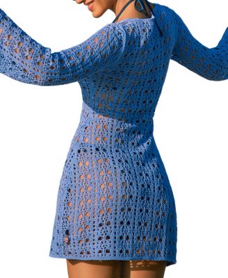 Women's 15 Minutes of Fame Cover-Up Mini Beach Dress