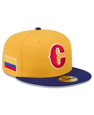 Men's Yellow/Blue Colombia Baseball 2026 World Baseball Classic 59FIFTY Fitted Hat