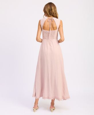Women's Tailored Megan Sweetheart Neck Maxi Dress
