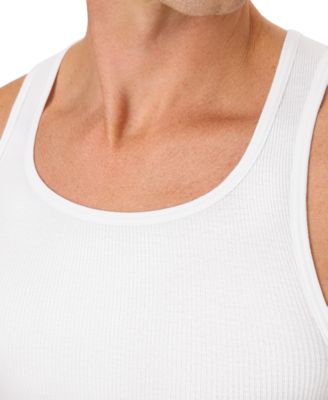 Men's Ultimate Comfort Fit Tank Undershirt, 6-Pack