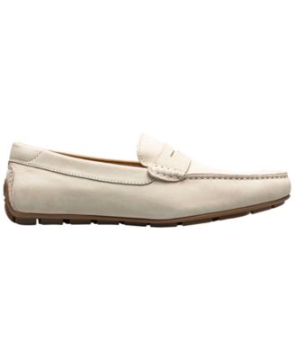 Motor Smooth Moc-Toe Penny Driver Slip-On Shoes