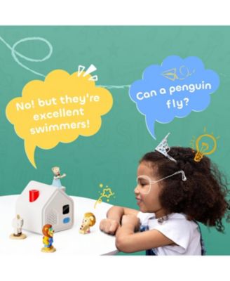 Lion Family AI Storyteller Set - Premium Toddlers Educational Toy & Screen-Free Interactive Bedtime Robot