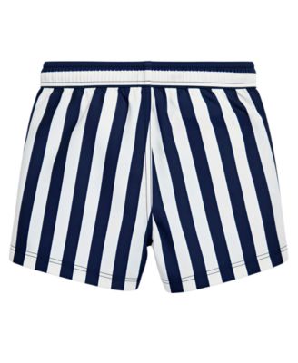 Baby Boys' Long-Sleeve Rashguard, Swim Trunks and Sun Hat, 3-Piece Set