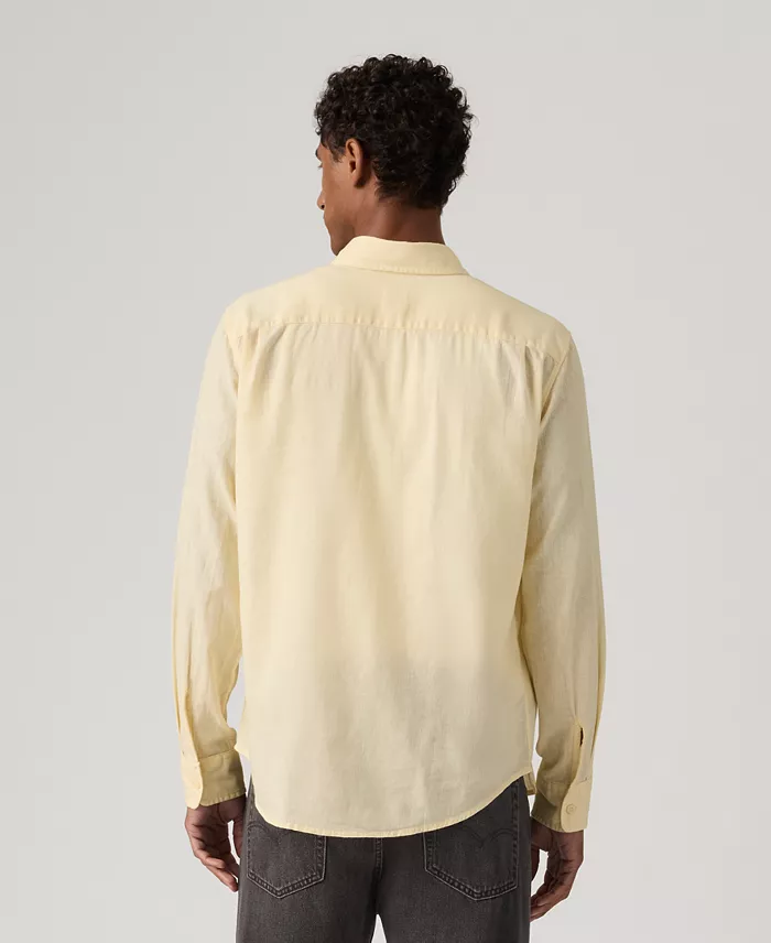 Men's Classic Pocket Regular-Fit Long-Sleeve Shirt - thumbnail 8