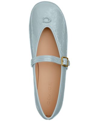 Women's Sculpted C Crinkle Patent Leather Soft Mary Jane