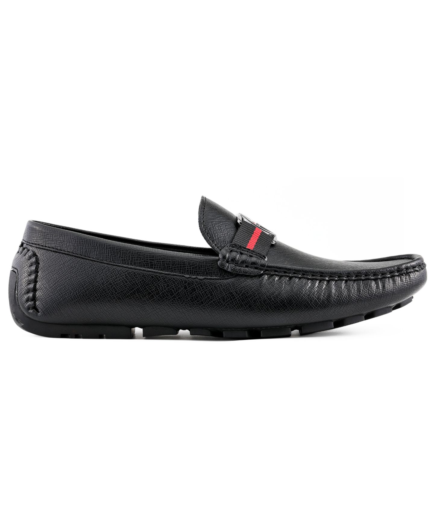 Мужские туфли GUESS Askers Pod G Ornament Driver, цвет: Чёрный — фото 2