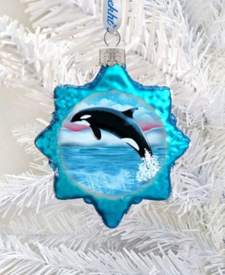 Orca Mercury Holiday Ornament